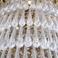 Lustre en cristal de décoration de salle de mariage de luxe